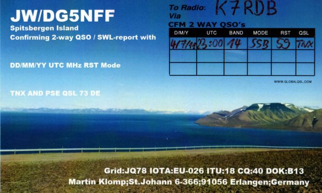 QSL with DG5NFF